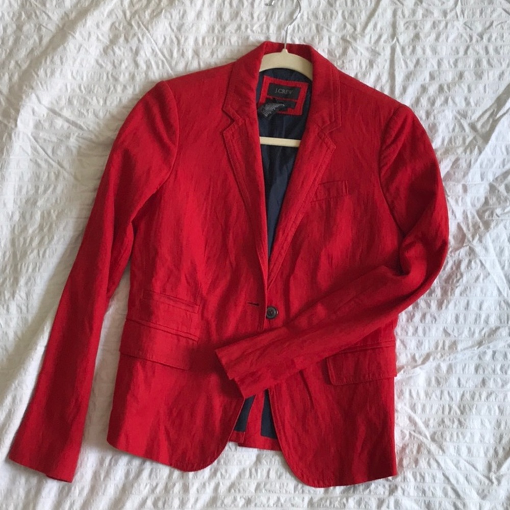J crew schoolboy blazer